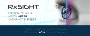 RXSight Light Adjustable lens